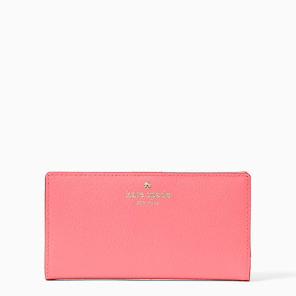 NWT Kate Spade Grand Street Stacy Coral Wallet